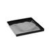 Merrychef 32Z4086 Solid Bottom Teflon Tray for e5 & e6 Series Ovens - 13 1/2" x 13 1/2" x 1", Black