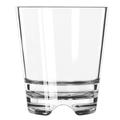 Libbey 109436 12 oz Infinium Double Old Fashioned Glass, Tritan Plastic, Clear