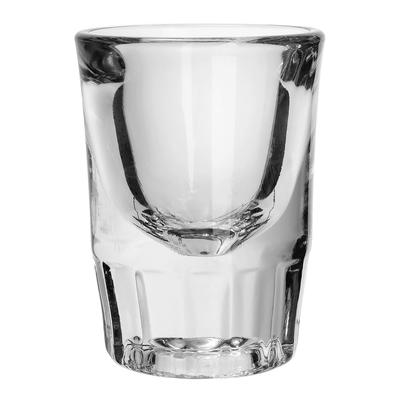 Libbey 5127 1 1/2 oz Fluted Whiskey Shot Glass, Clear