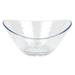 Libbey 92396 Wake Oval Snack Bowl, 5 1/8" x 4 1/2" x 2 3/8", Plastic