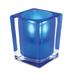 Sterno 80234 Signature Candle Lamp - 3"L x 3"D x 4"H, Glass, Blue