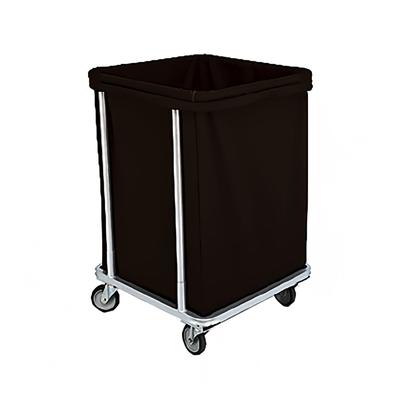 Forbes Industries 1106 Laundry Cart w/ 6 Bushel Capacity - Black Cloth Bag, Steel Frame