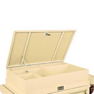 Forbes Industries 2356-PB Top Tray Organizer w/ Lid & (5) Divided Compartments for 30"W x 19"D Plastic Cabinets