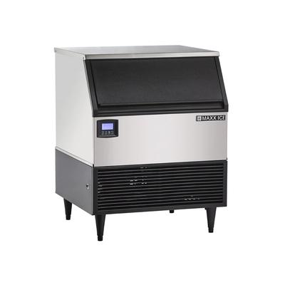 Maxx Ice MIM320NH Intelligent Series 30"W Half Cube Undercounter Commercial Ice Machine - 328 lbs/day, Air Cooled, Stainless Steel, 115 V