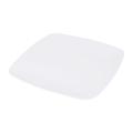 Elite Global Solutions D11SQR-W Radius 11 3/8" Melamine Dinner Plate, White, 6/Case