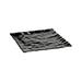 Elite Global Solutions M14141-B Crinkled Paper 14 7/8" Square Serving Tray - Melamine, Black