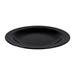 Elite Global Solutions M20R-B 20" Round Classic Platter - Melamine, Black