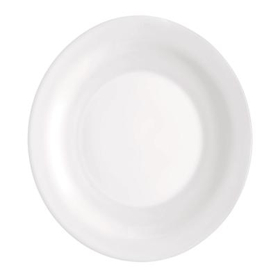 Steelite 49205Q964 6 1/8" Round Careware Sicura Plate - Glass, White