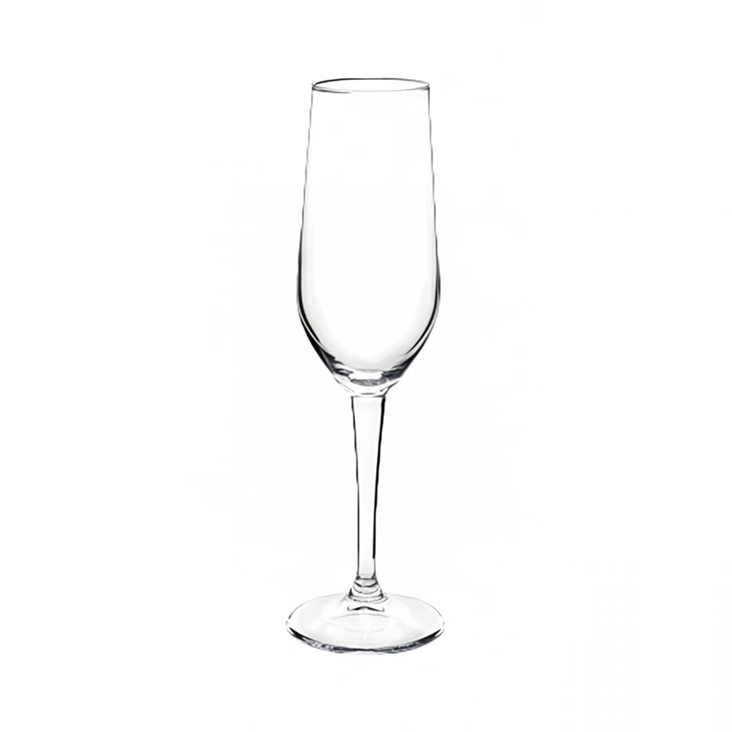 Steelite 4938Q324 7 1/4 oz Riserva Champagne Flute Glass, Clear