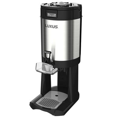 Fetco D449 1 1/2 gal LUXUS Thermal Coffee Dispenser, Black/Stainless Steel