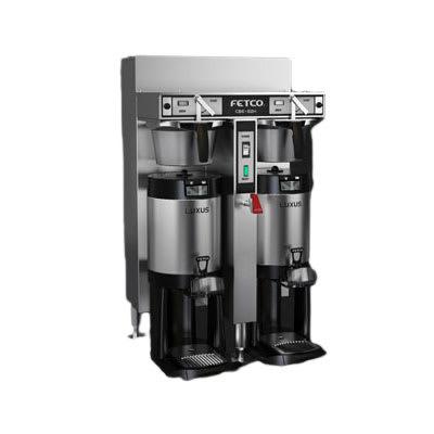 Fetco IP44-52H-15 Automatic Twin Coffee Brewer w/ 13 1/2 gal/hr Output, 220 240v/1ph, Silver