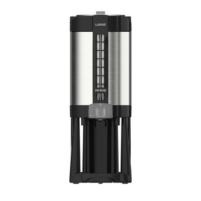 Fetco LGD-20 LUXUS Thermal Coffee Dispenser w/ 2 gal Capacity, Sight Gauge, 2 Gallon, Silver