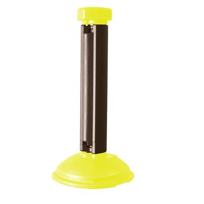 Grosfillex US961013 Interlocking Fence Post & Base - Plastic, Brown & Yellow, Multi-Colored