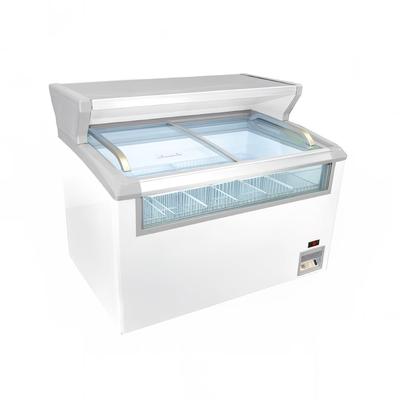 Excellence Industries MCT-6HC 73 3/8" Stand Alone Ice Cream Freezer w/ 8 Basket Capacity, 115v, White