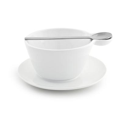 Front of the House DCS041WHP22 16 oz Harmony Cup - Porcelain, White, 6/Case