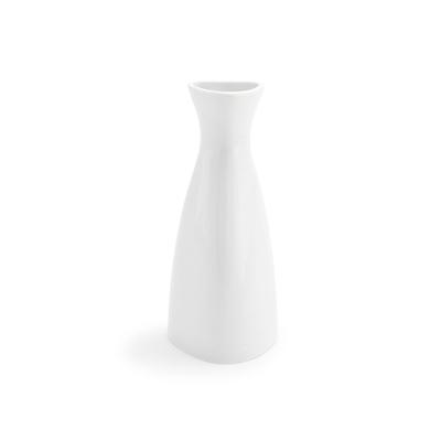 Front of the House TSB003WHP23 5 oz Kyoto Pourer Vase - Porcelain, White