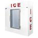 Leer, Inc. L065UCGP 64" Indoor Ice Merchandiser w/ (145) 10 lb Bag Capacity - Glass Doors, 115v, White