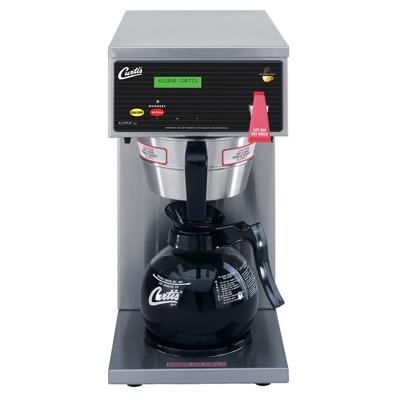 Curtis ALP1GT12A000 Medium Volume Decanter Coffee Maker - Automatic, 4 gal/hr, 120v, Silver