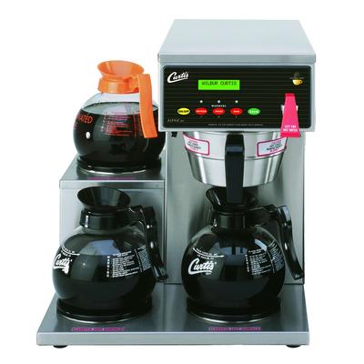 Curtis ALP3GTL12A000 Medium Volume Decanter Coffee Maker - Automatic, 4 gal/hr, 120v, Silver