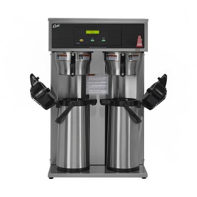 Curtis D1000GH62A000 G3 3 gal Twin Airpot Coffee Brewer w/ Digital Programming, 110v, Silver