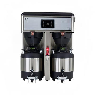Curtis G4TPX1T10A3100 G4 ThermoPro Twin 1 gal Automatic Airpot Coffee Brewer w/ Digital Controls, 220v/1ph, Silver