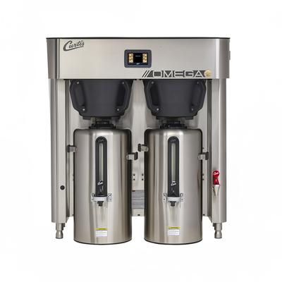 Curtis OMGT10 3 gal Twin Coffee Urn Brewer, 240v/3ph