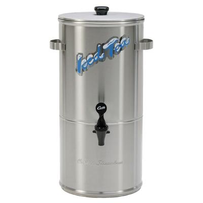 Curtis TC-10H 10 gal Round Iced Tea Dispenser w/ Handles, Stainless Steel