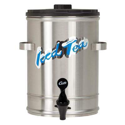 Curtis TC3S 3 gal Round Iced Tea Dispenser w/ Handles, Stainless Steel