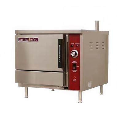 Crown Steam EPX-5 (3) Pan Convection Commercial Steamer - Countertop, 208v/3ph, Stainless Steel