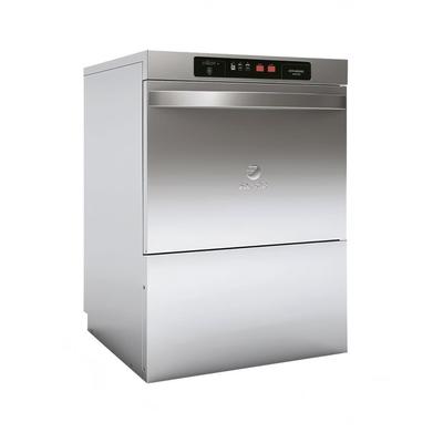 5O7O MD-UC-HTB37P High Temp Rack Undercounter Dishwasher w/ 37 Racks/hr Capacity, Built-in Booster, 208-230v/1-3ph, Stainless Steel