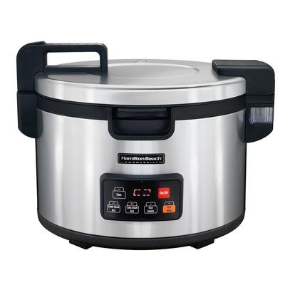 Hamilton Beach 37590 90 Cup Commercial Rice Cooker - Stainless, 240v/1ph, Stainless Steel