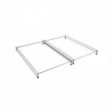 Hatco 2RAIL Chrome Pan Rail for (2) Pans, For 2 Pans