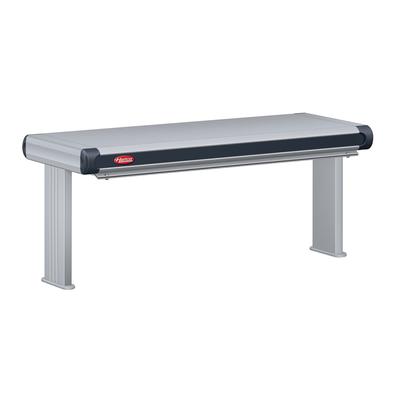 Hatco GR2AHL-36D6 120 39 1/2" High Watt Strip Warmer - Double Rod, Remote Control Required, 120v, Silver