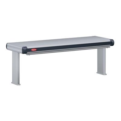 Hatco GR2AHL-42D6 208 45 1/2" High Watt Strip Warmer - Double Rod, Remote Control Required, 120/208v/1ph, Silver