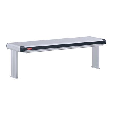 Hatco GR2AHL-48D3 120 51 1/2" High Watt Strip Warmer - Double Rod, Remote Control Required, 120v, Silver