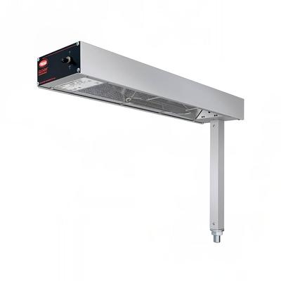 Hatco GRFS-24 6" Glo-Ray Heat Lamp - Strip Type, 120v, Metal Elements, Plug Included