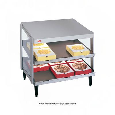 Hatco GRPWS-2418T 24" Heated Pizza Merchandiser w/ 3 Levels, 120v, 1125 W, Stainless Steel