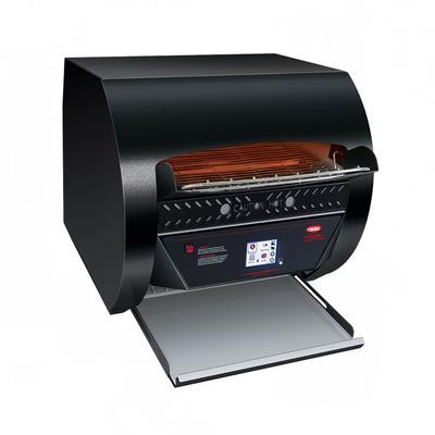 Hatco TQ3-2000H 208/1 BLK Conveyor Toaster - 2,000 Slices/hr w/ 3" Product Opening, 208v/1ph, 3" Opening