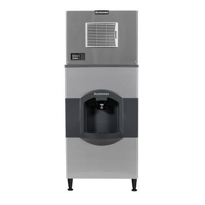 Scotsman MC0530MA-1/HD30B-1 525 lb Prodigy ELITE Full Cube Commercial Ice Machine w/ Ice Dispenser - 180 lb Storage, Bucket Fill, 115v, Stainless Steel