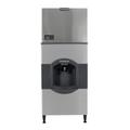 Scotsman MC0630SW-32/HD30B-1 633 lb Prodigy ELITE Half Cube Commercial Ice Machine w/ Ice Dispenser - 180 lb Storage, Bucket Fill, 208-230v, Stainless Steel