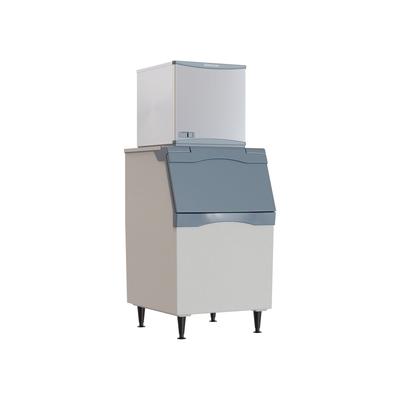 Scotsman NS0622W-1/B530P/KBT27 715 lb Prodigy Plus Nugget Commercial Ice Machine w/ Bin - 536 lb Storage, Water Cooled, Softer Nugget, 115v, Stainless Steel