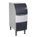 Scotsman UF1415A-1 15"W Flake Undercounter Commercial Ice Machine - 142 lbs/day, Air Cooled, Gravity Drain, 115v, Built In Bin, Stainless Steel