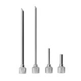 iSi 2718 Injector Tips w/ 2 Short & 2 Long, Stainless, Stainless Steel