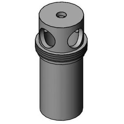 T&S 001498-25 Spout for Double Joint Swing Nozzles, Chrome