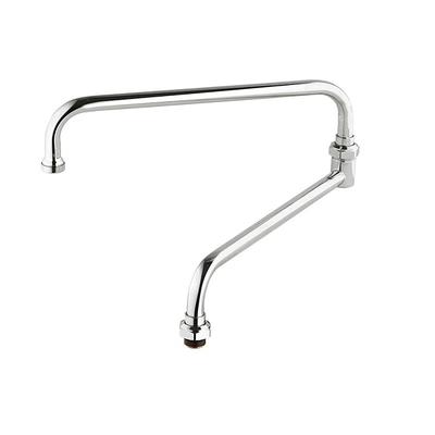 T&S 116X Big-Flo Spout, 24"L, Double Joint, Use w B-0290 Series, Chrome