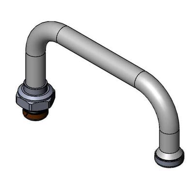 T&S 153X 6" Front Section for Double Joint Swivel Nozzle, Chrome