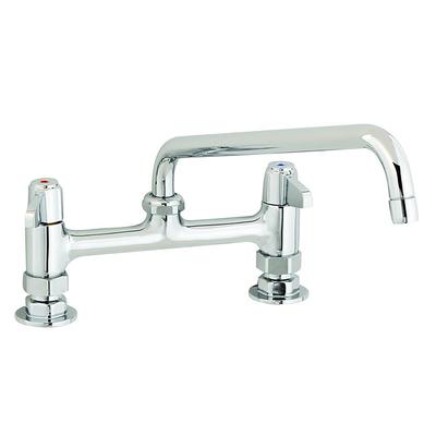 T&S 5F-8DLX14 Deck Mount Faucet w/ 14" Swing Nozzle