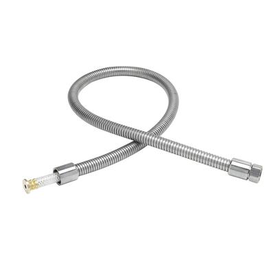T&S B-0044-H2A 44" Flexible Hose without Handle, Stainless Steel