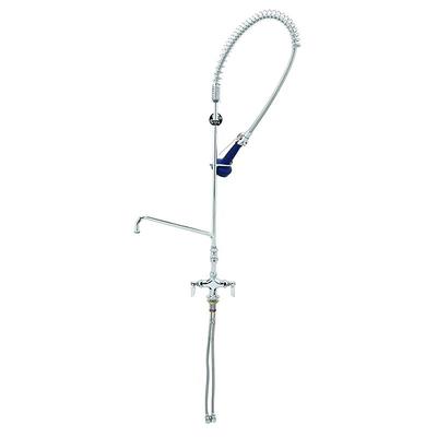 T&S B-0113-A06-08C 46 1/4"H Deck Mount Pre Rinse Faucet - 13/20 GPM, Base with Nozzle