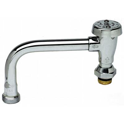T&S B-0409-02 Vacuum Breaker Swing Nozzle, Garden Hose Outlet, 6"Long, Chrome